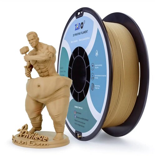  ZIRO Matte PLA filament 1,75 mm – Wood Cene