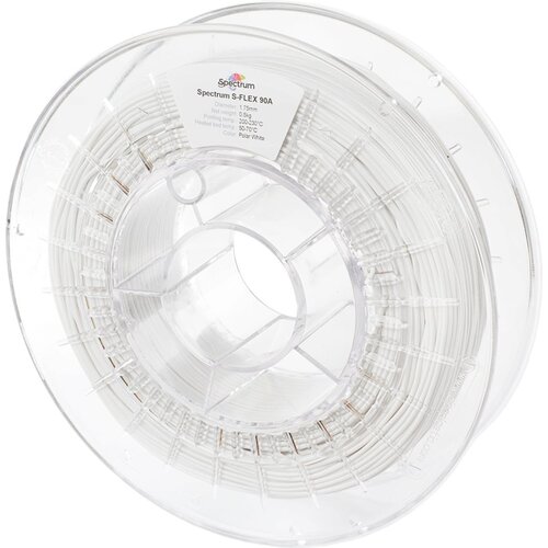 Spectrum s-flex 90A polar white - 1,75 mm / 500 g Slike