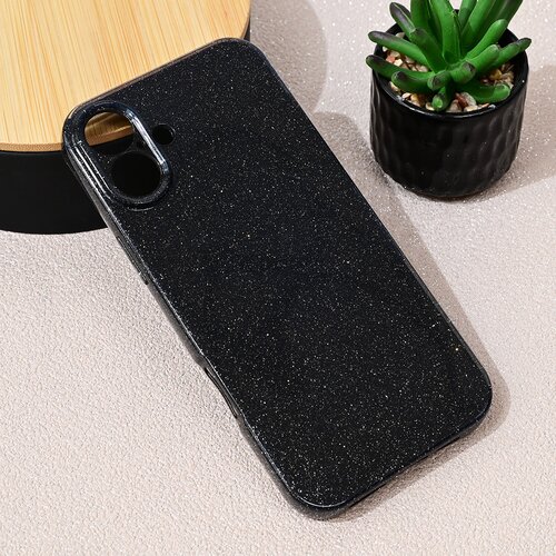 Teracell torbica Sparkle Dust za iPhone 16 Plus 6.7 crna Slike