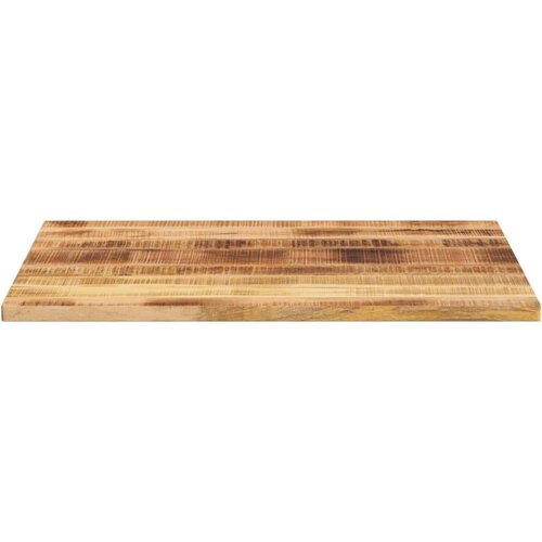  Ploča stola 90x80x3 8 cm pravokutno puno drvo grubo mango Slike