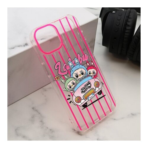  Futrola print party za iphone 14 (6.1) pink lbb004 ( F122390 ) Slike