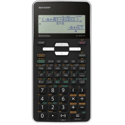 Sharp kalkulator tehnički 422 funkcije EL-W531TH-WH Slike