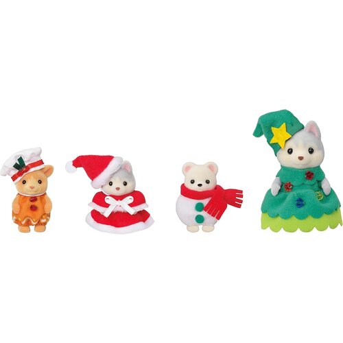 SYLVANIAN FAMILIES Veseli božični prijatelji 5710, (22140954) Slike