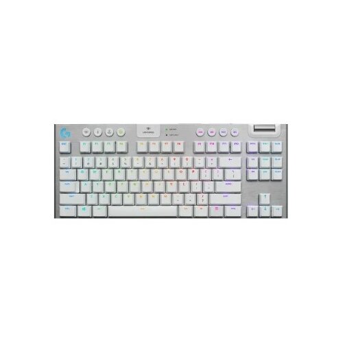 Logitech G PRO X TKL Rapid Gaming Keyboard, White, US Cene