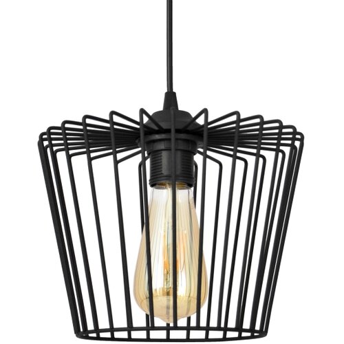  Luster na sajli TORRI 1xE27/15W/230V prečnika 23 cm crne boje Slike