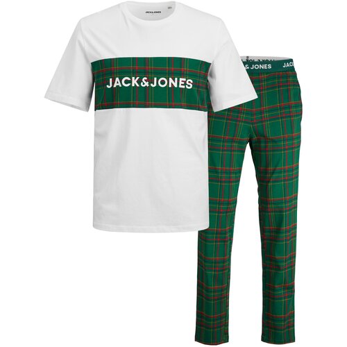 Jack & Jones Muška pidžama 12246380 zimzelena Slike