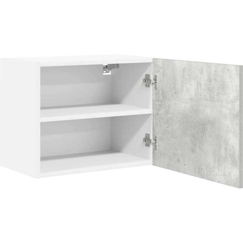  ormarić Zidne Riga Beton siva i bijela 50 x 31 x 40 cm Slike