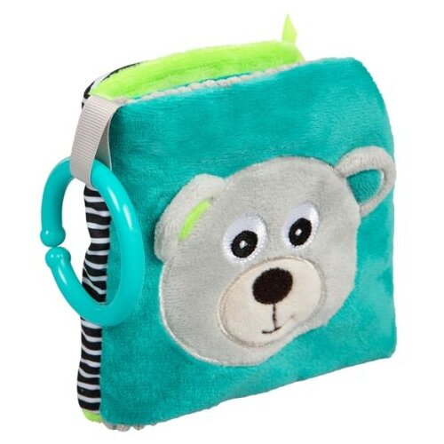 Canpol babies plisana igracka knjiga - bears ( 68/075_grey ) Slike
