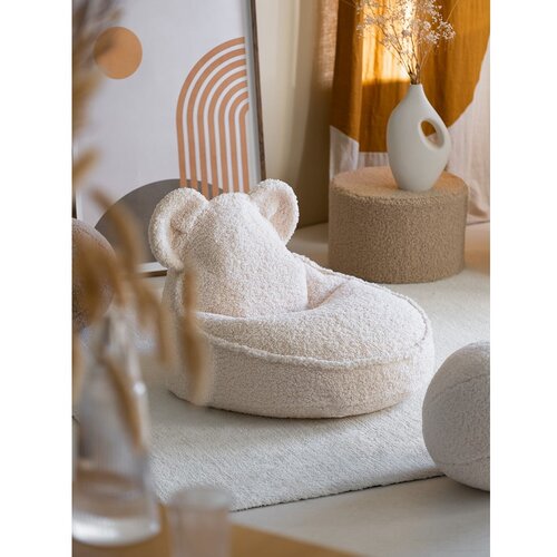 Wigiwama Krem vreća za bebe od boucl&amp;eacute; tkanine Bear &amp;ndash; Slike