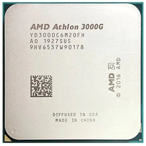  CPU AM4 AMD Athlon 3000G 2C/4T 3.5GHz, 5MB, YD3000C6M2OFH Cene