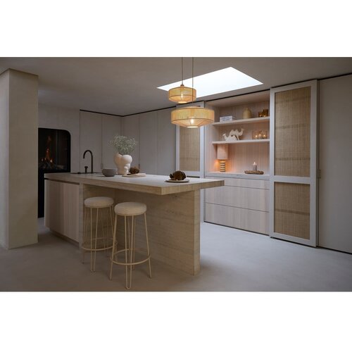 Light &amp;amp; Living Kremno bel barski stol (vi&amp;scaron;ina sedeža 73 cm) Alice &amp;ndash; Slike