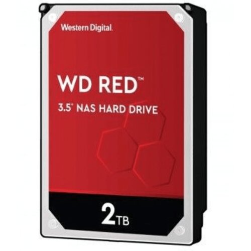 HDD WD 2TB 3.5 IntelliPower 256M Red for NAS WD20EFAX Slike
