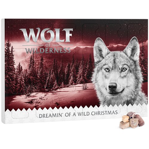 Wolf of Wilderness Premium adventski kalendar za pse (bez žitarica) - 67 g Slike