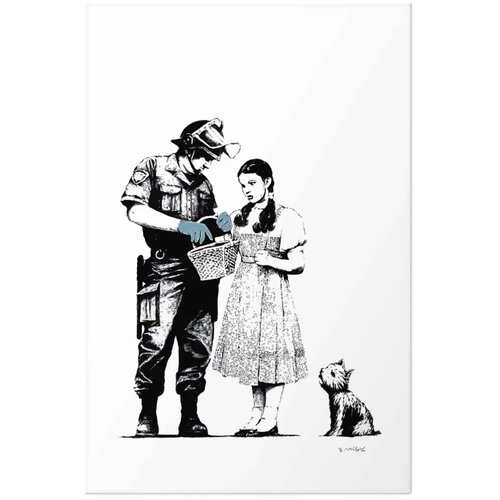  Plakat - Dorothy and the Policeman 40x60 Bez okvira Slike