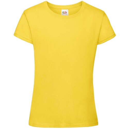 Fruit Of The Loom Girls' T-shirt Sofspun 610150 100% cotton 160g/165g Cene