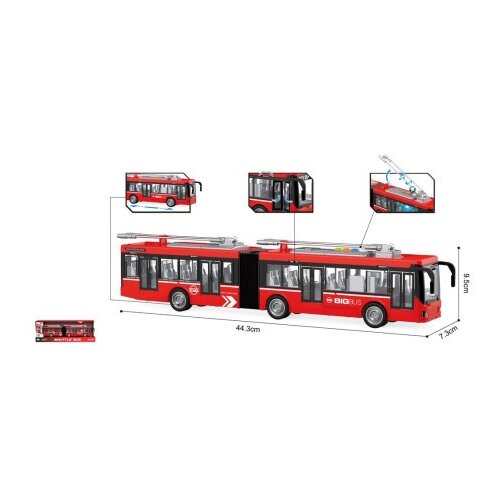  Trolejbus na baterije sa muzikom i svetlom ( MKL401540 ) Cene