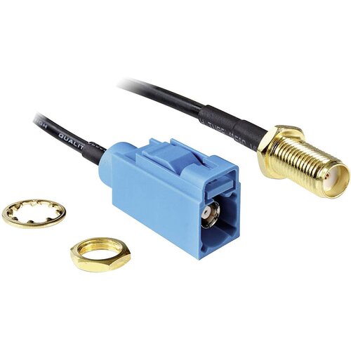 Delock Antenski kabel\, ženski konektor SMA za vgradnjo v ženski konektor FAKRA Z\, 0\,2 m (20410545) Cene