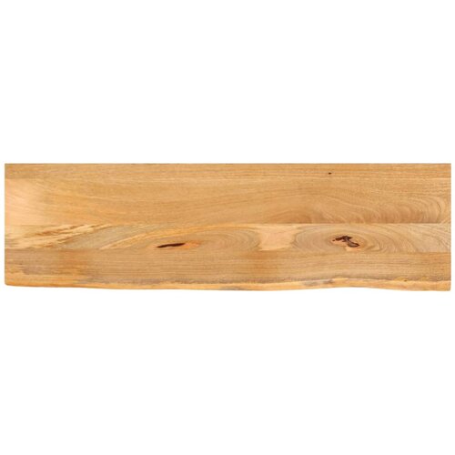 vidaXL Mizna plošča z naravnim robom 110x30x2,5 cm trden mangov les Cene