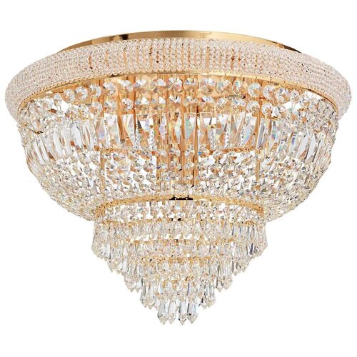 Ideal lux - kristalni plafonski luster dubai 24xE14/28W/230V prečnik 78 cm zlatni Cene