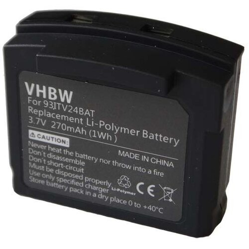 VHBW Baterija za Amplicomms TV2400 / TV2410, 270 mAh Cijene