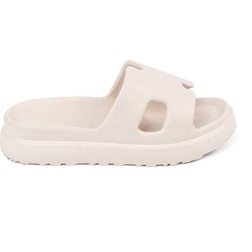 SEASTAR Shelvt Women's platform flip-flops light beige Cene