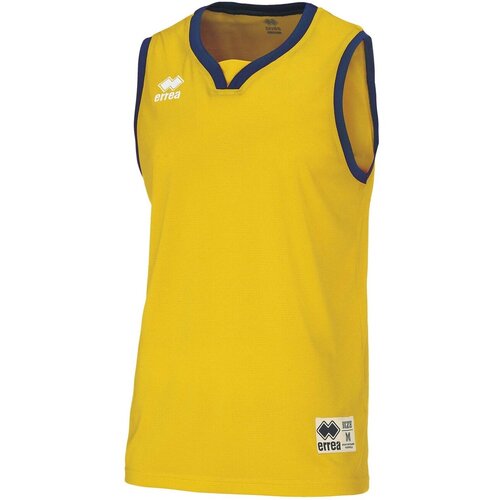 Errea Majice brez rokavov California Canotta Jr Rumena Cene