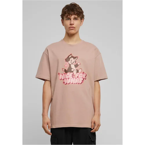 MT Upscale Men's T-shirt Nice for what Heavy Oversize Tee - pink