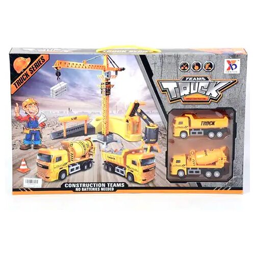 Magic Toys 2-delni gradbeni igralni komplet z 2 avtomobiloma Cene