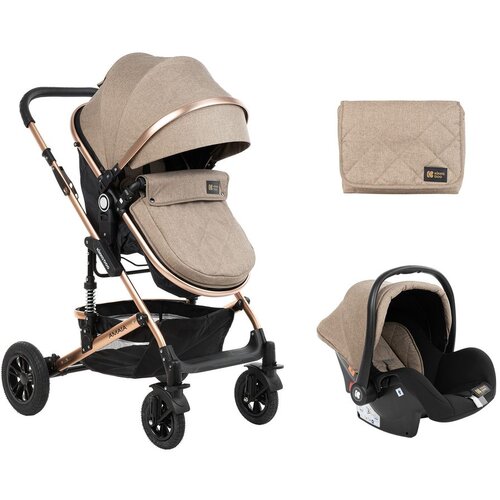 Kikka Boo kolica 3u1 Amaia Beige Slike