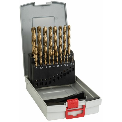 Bosch 19-delni ProBox set burgija za metal HSS-TiN (sloj titanijuma) 2608587015, 1-10 mm Cene
