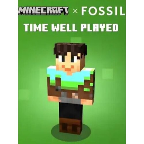 Minecraft Java & Bedrock Edition - Fossil Collab Time Well Played Reward (DLC) (PC) Official Website Key GLOBAL Cene