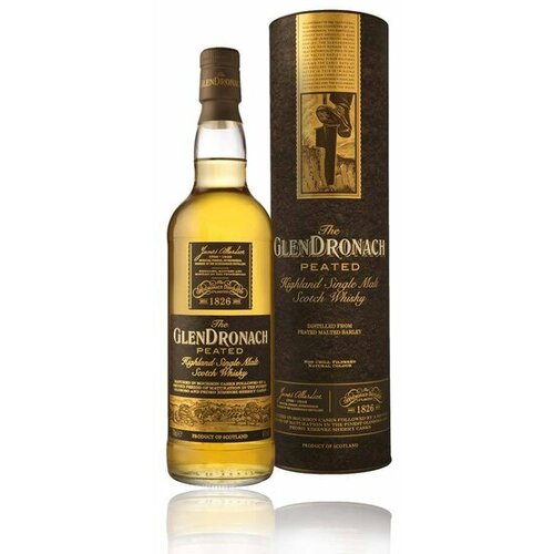 GlenDronach Peated Single Malt Whiskey 48% 0.7l viski Slike