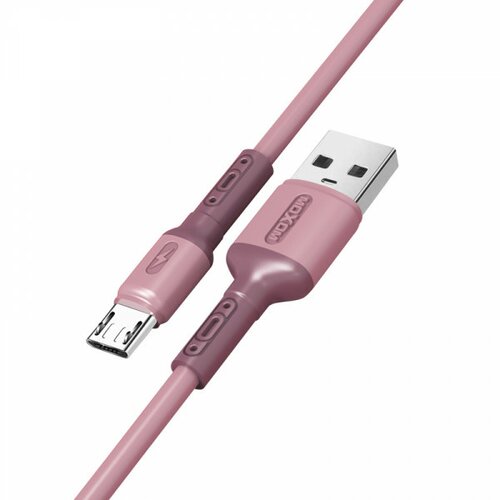 Moxom USB data kabal MX-CB53 MICRO roze Cene