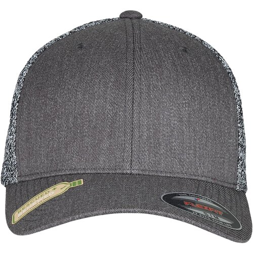 Flexfit Trucker Melange Mesh Black/Grey Slike