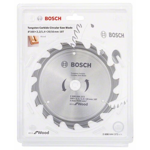 Bosch list kružne testere 160 x 20-18 Eco for wood 2608644372 Cene