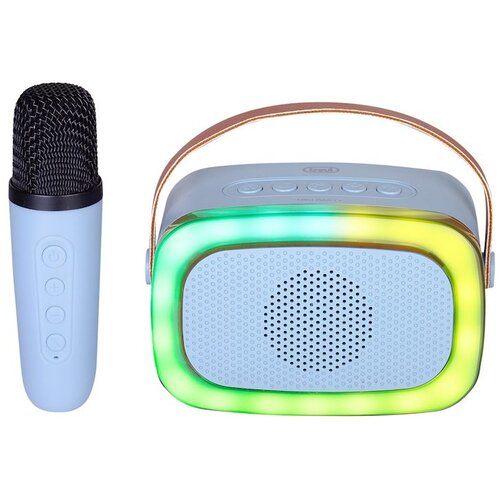 Trevi karaoke 10W, mini dimenzije, disco rasvjeta, mikrofon, plave XR 8A01 Cijene