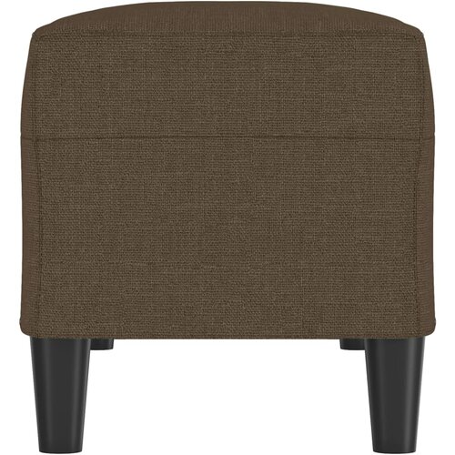  Klupa smeđa 100x30x30 cm od tkanine Slike