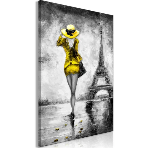  Slika - Parisian Woman (1 Part) Vertical Yellow 40x60