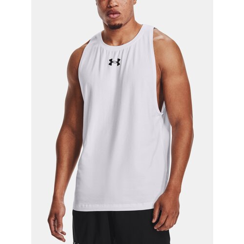 Under Armour Tank Top BASELINE COTTON TANK-WHT - Mens Cijene