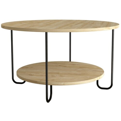 Decortie Klubske mizice Coffee Table - Corro Coffee Table - Oak Bež Slike