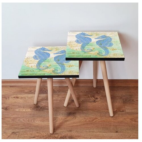 Hanah home set stolića za kafu 2Shp442, 2 dijela, šareni Cene