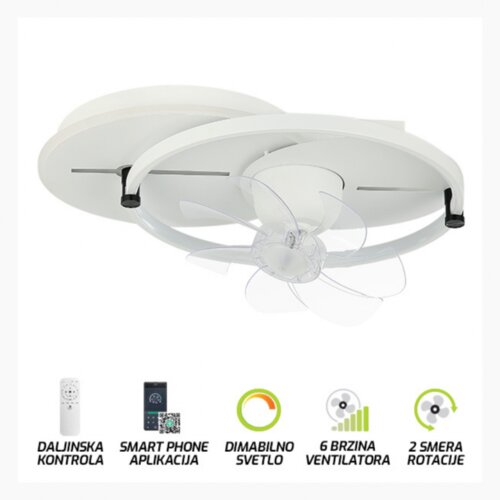 RADNJICA Plafonska lampa sa ventilatorom PF1101-55 Cene