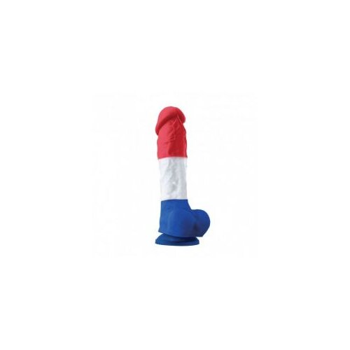 Ns Novelties Dildo Colours Tricolor 22,5cm Slike
