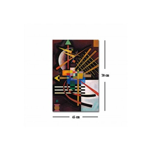 Wallxpert Slika na zidu na platnu 45x70cm Slike
