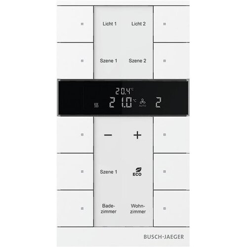 Busch-Jaeger Upravitelj temperature sbr-f-10.0.11-84 10 kanalov, (5000551722) Slike