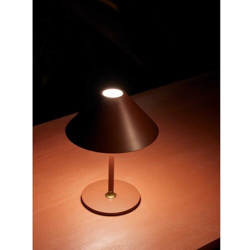 Halo Design 800834 - LED prigu&amp;scaron;iva punjiva stona lampa HYGGE LED/3W/4000 mAh IP54 bordo Slike