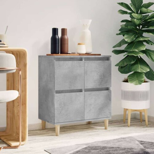  Komoda siva boja betona 60x35x70 cm od konstruiranog drva Cijene