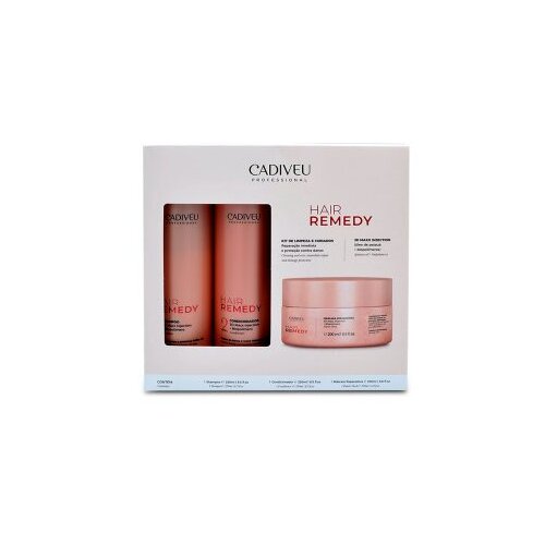  Set za o&scaron;tećenu kosu Cadiveu Hair Remedy Home care &ndash; Set 3 u 1 Cijene