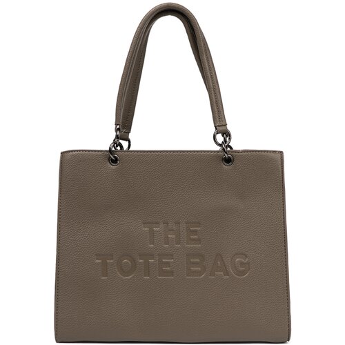 Shelvt Textured handbag with a designer twist Slike