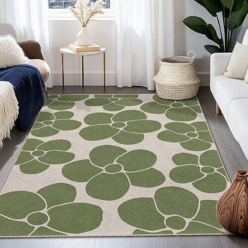 Mila Home Zelena pralna preproga 120x180 cm Green Meadow &amp;ndash; Slike